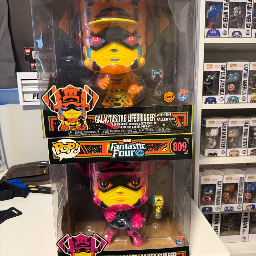 Funko Pop! Galactus the Lifebringer with The Fallen One Vinyl Figure